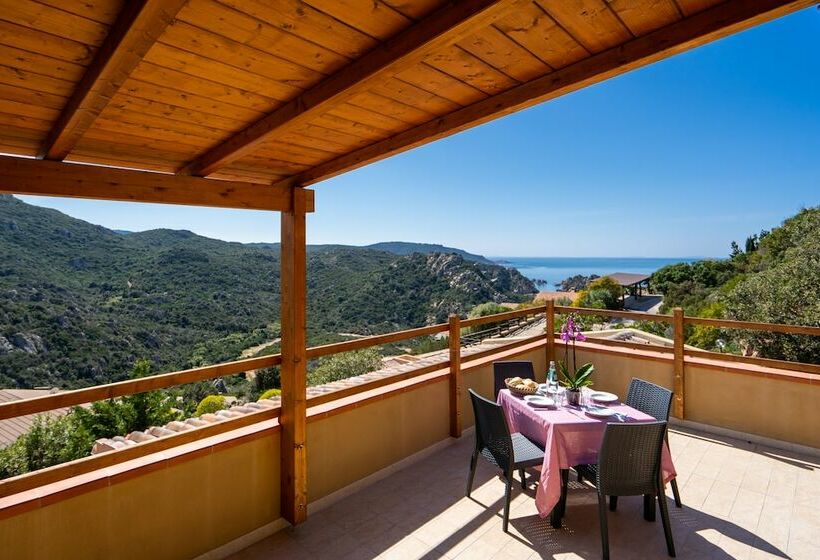 침실 3개 바다 전망 아파트, Residence La Falata Costa Paradiso