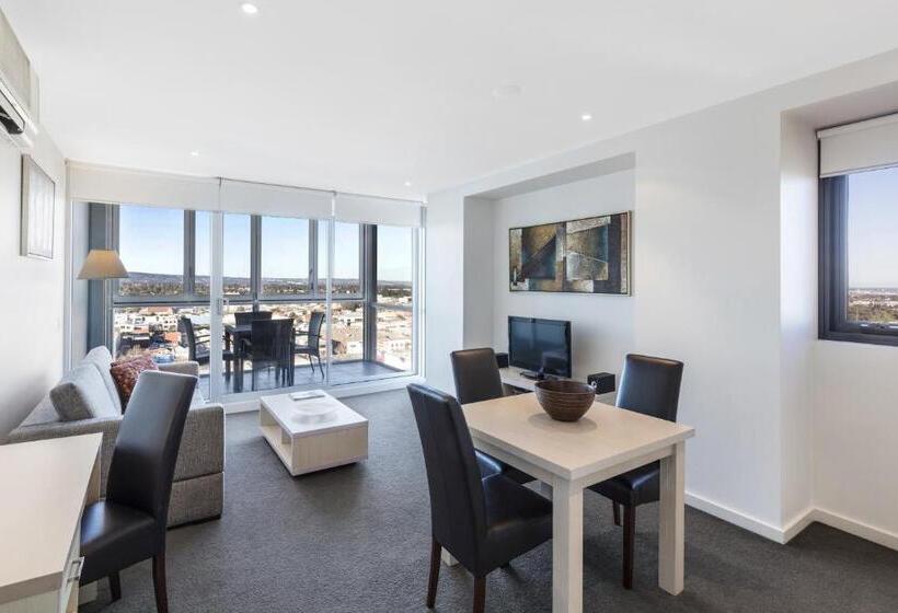 آپارتمان 1 خوابه با چشم‌انداز, Istay Precinct Adelaide