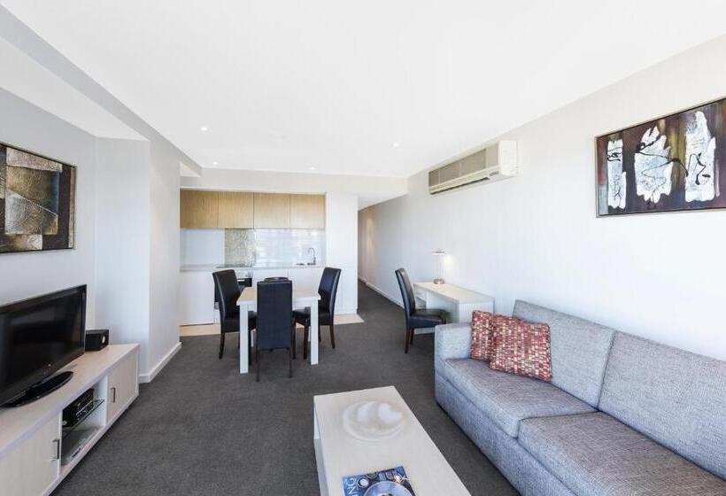 آپارتمان 1 خوابه با چشم‌انداز, Istay Precinct Adelaide