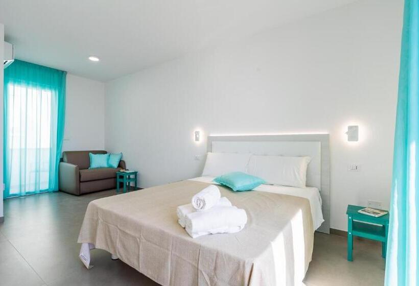 آپارتمان 1 خوابه با چشم‌انداز دریا, Smeraldo Residence