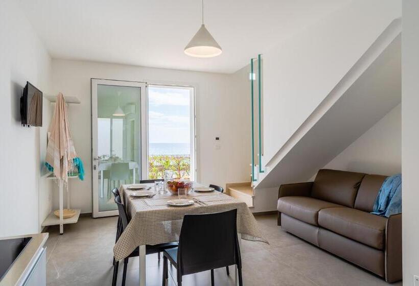 آپارتمان 1 خوابه با چشم‌انداز دریا, Smeraldo Residence
