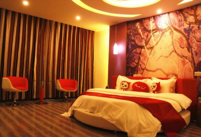 Номер Стандарт, Thank Inn Chain Hotel Huebei Jinmen Jingshan County Chengzhong Road