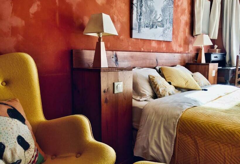Номер Deluxe с Террасой, Chambre D'hôtes La Grange Des Ecrins
