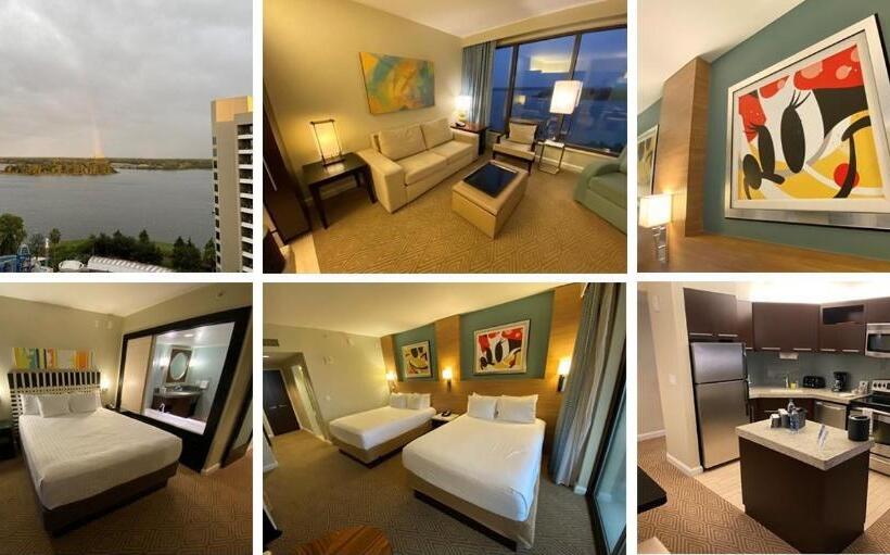 آپارتمان 2 خوابه, Bay Lake Tower at Disney's Contemporary Resort
