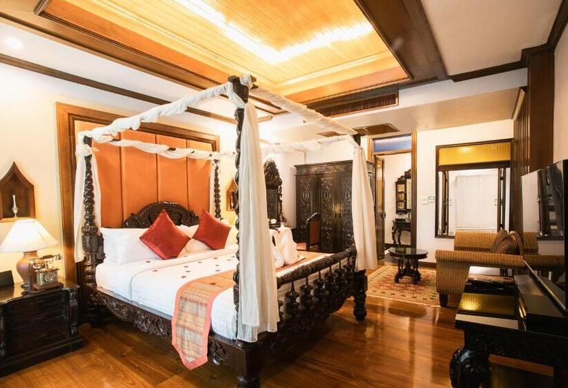 اتاق لوکس با تخت بزرگ, Villa Sirilanna