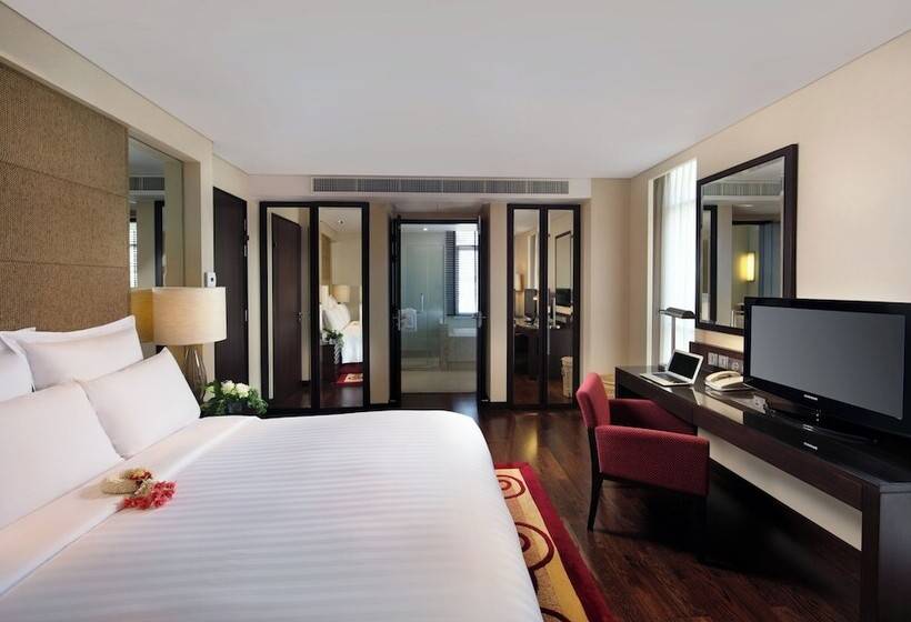 سوئیت دلوکس 2 خوابه, Sathorn Vista Bangkok  Marriott Executive Apartments