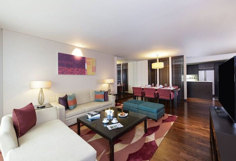 3 Bedroom Suite, Sathorn Vista Bangkok  Marriott Executive Apartments