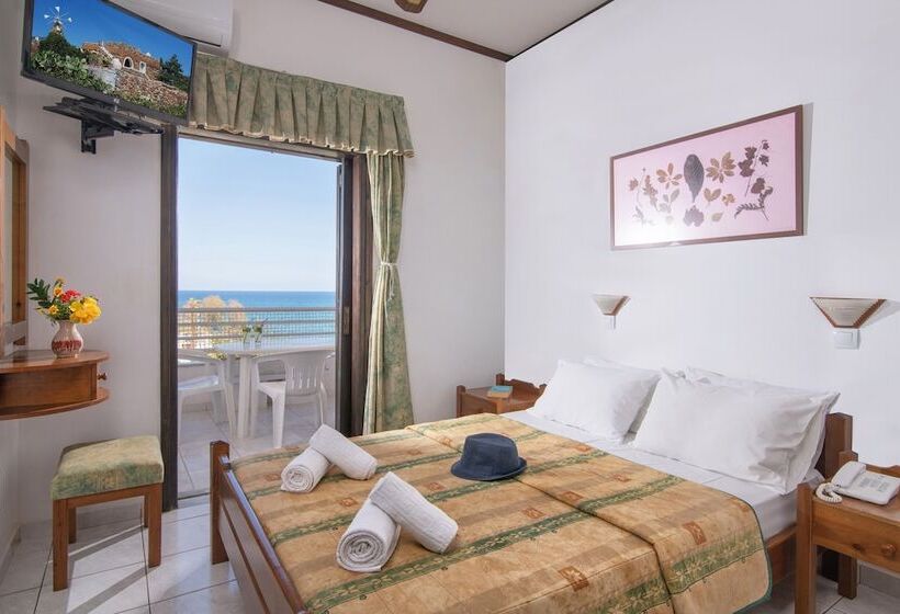 آپارتمان 1 خوابه با چشم‌انداز دریا, Iliostasi Beach Apartments
