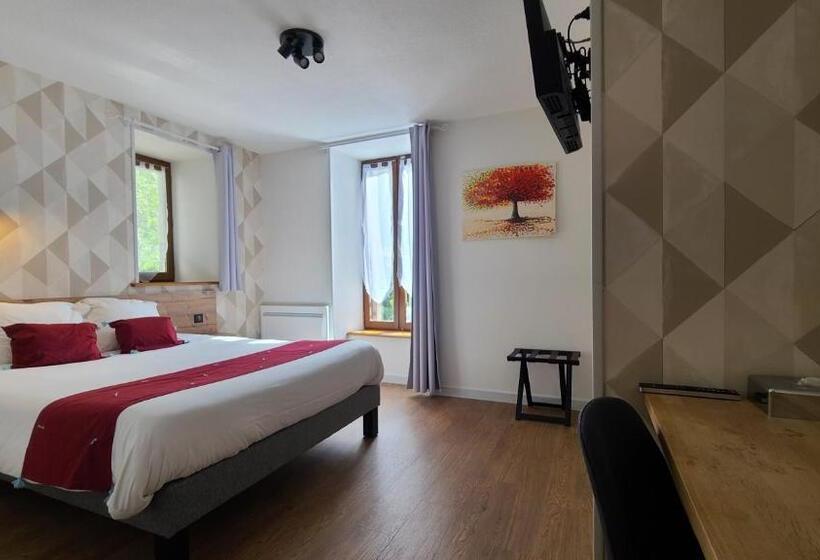 Номер Стандарт Вид на Сад, Logis Hôtel Auberge De L Allagnonette