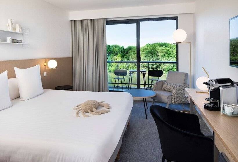 اتاق لوکس با چشم‌انداز دریاچه, Best Western Plus Hotel Les Rives Du Ter