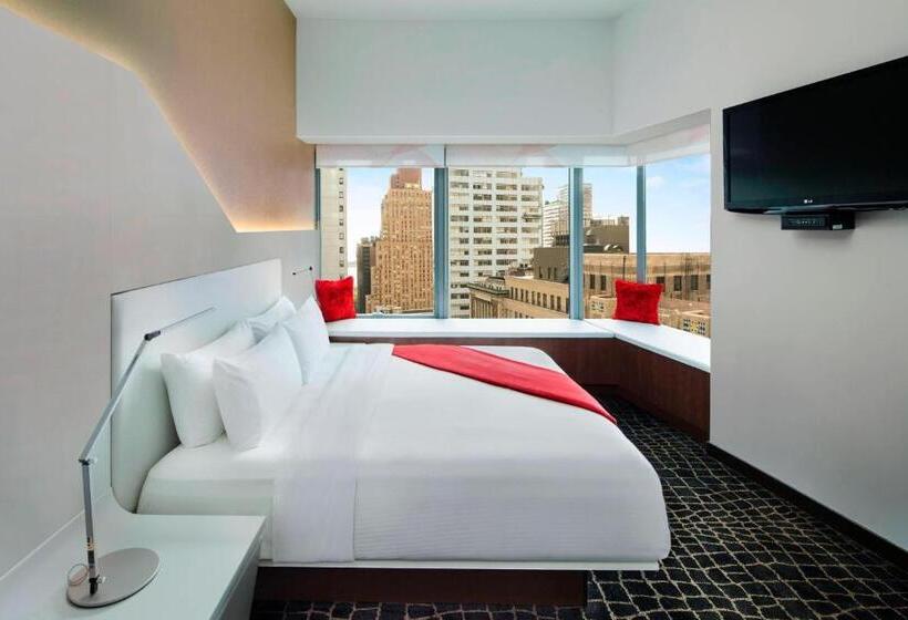 스탠다드 룸 킹사이즈 침대, The Washington By Luxurban
