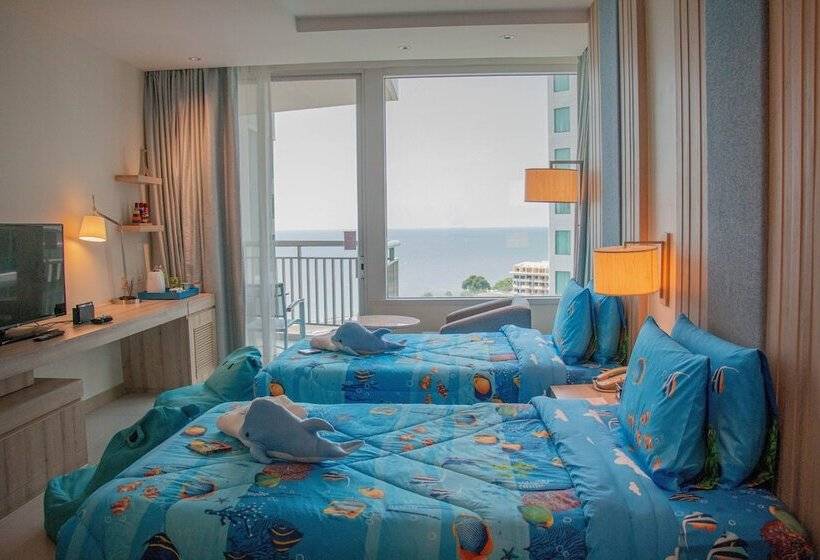 Номер Стандарт Двуспальная Кровать Вид на Море, Holiday Inn Pattaya, An Ihg