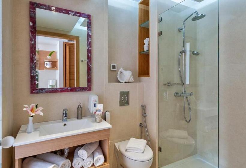 Апартаменты 1 Спальня Вид на Бассейн, Ilios Beach Hotel Apartments Adults Only