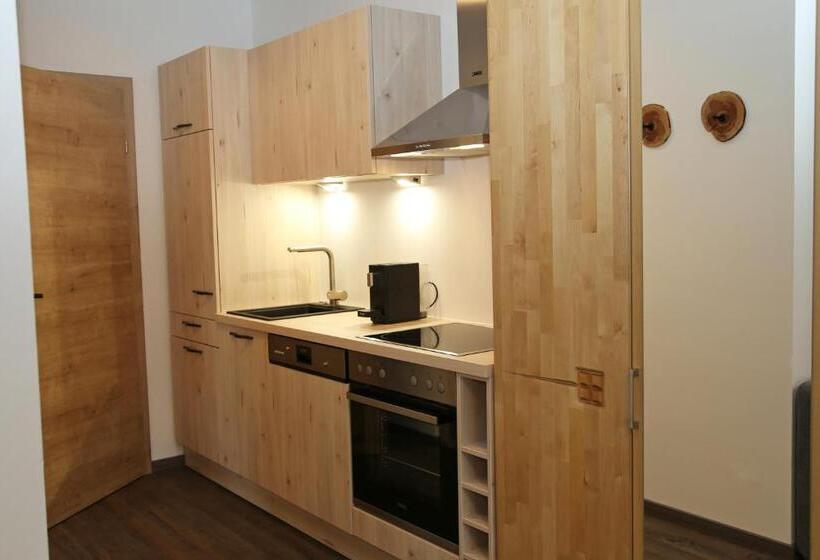 Апартаменты 1 Спальня с Балконом, Apartments Schmiedgut