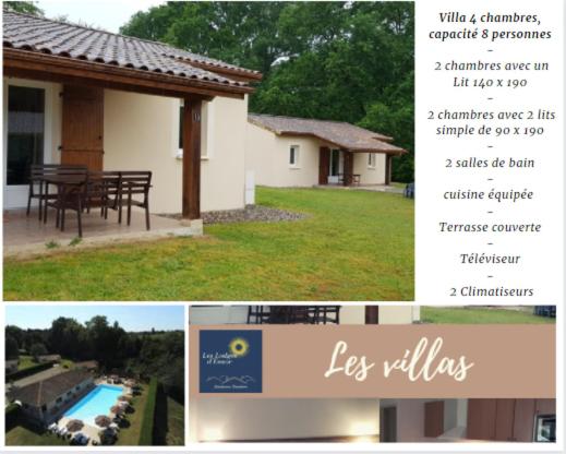 패밀리 스튜디오, Hôtel Les Lodges D Eauze