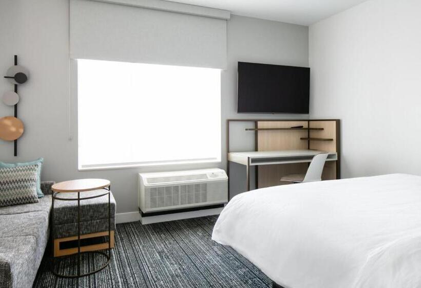스탠다드 스튜디오 킹침대, Towneplace Suites By Marriott Madison West, Middleton