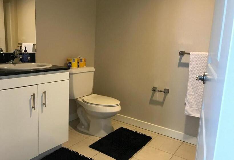 침실 1개 발코니 아파트, Central Apartment