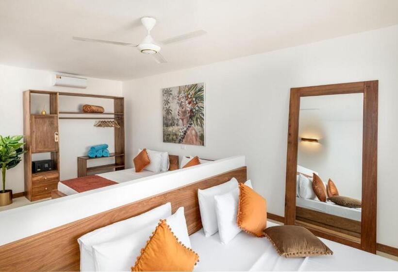 带海景标准四人间, Imara Beach Resort