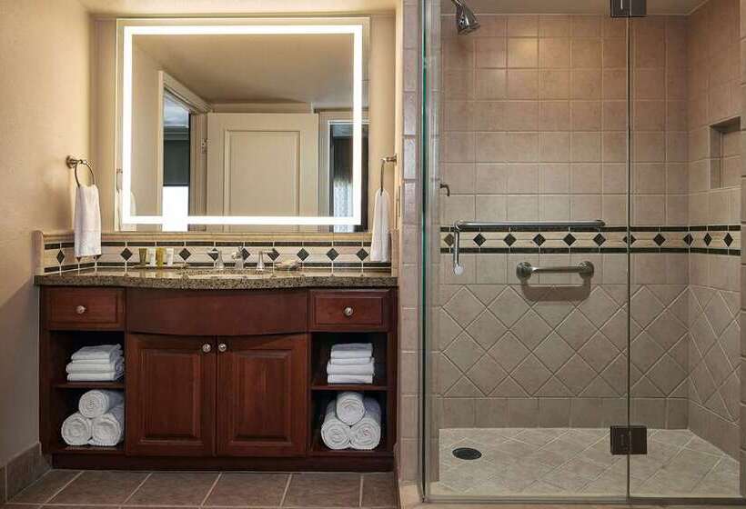 Büyük Çift Kişilik Yataklı Süit, Hilton Shreveport