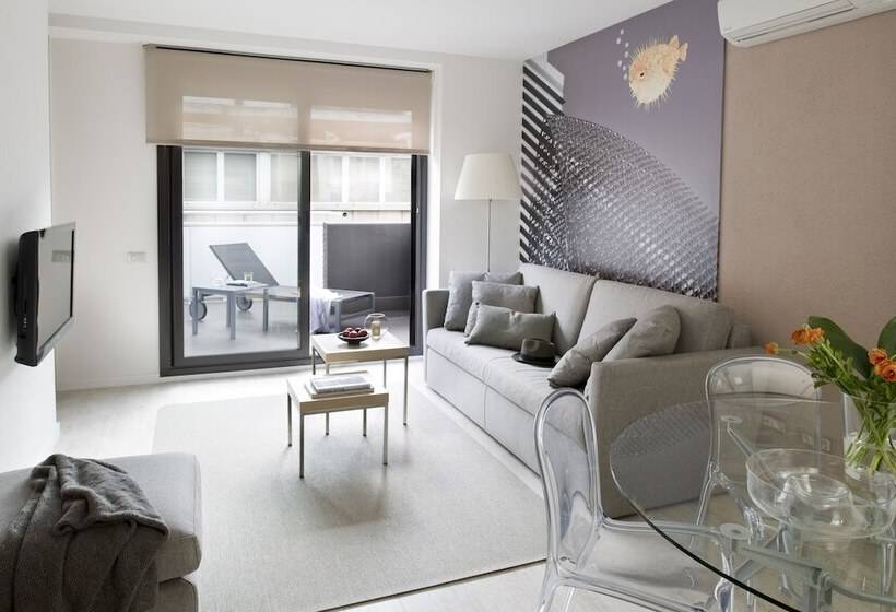 带1个卧室的带阳台的公寓, Eric Vökel Boutique Apartments   Bcn Suites