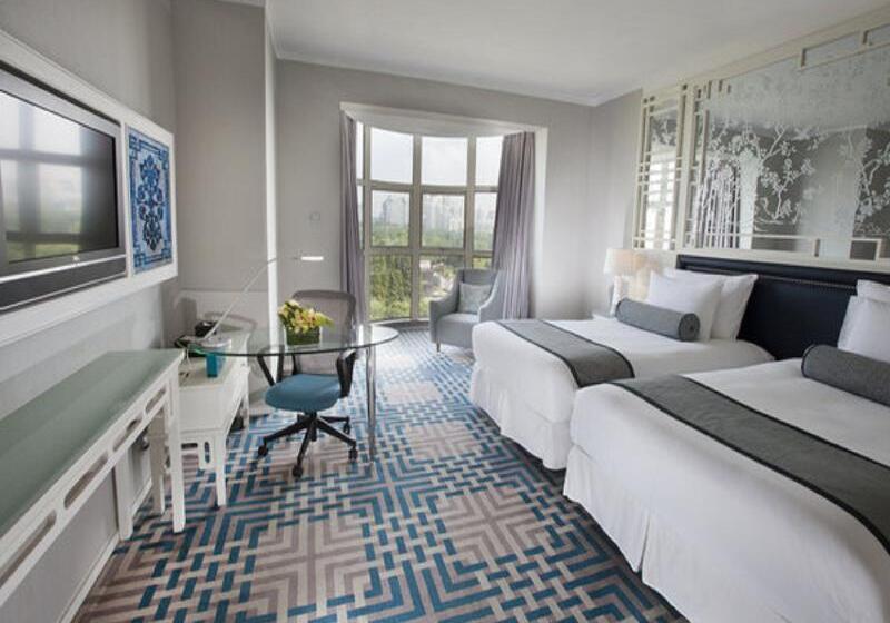 quarto Deluxe Vista Parque, Dorsett Shanghai