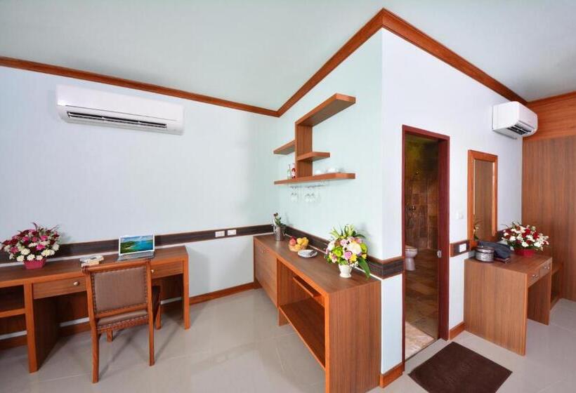 디럭스 룸 바다 전망, Haad Yao Bayview Resort & Spa   Sha Plus Certified