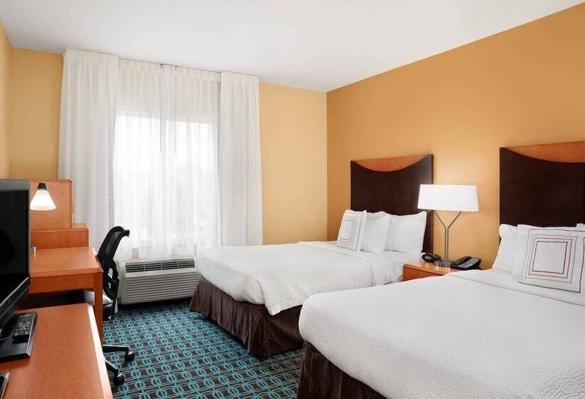 Номер Стандарт 2 Двуспальные Кровати, Fairfield Inn And Suites By Marriott Saint Augustine I 95