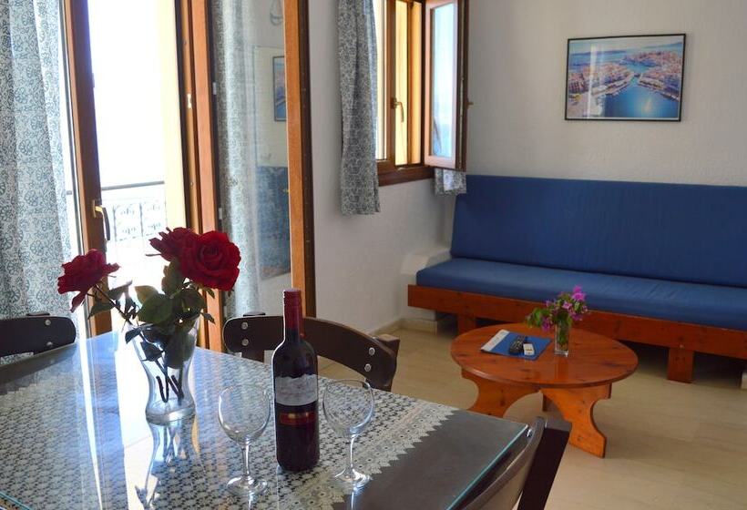 آپارتمان سوپریور 1 خوابه با چشم‌انداز دریا, Mantraki Hotel Apartments