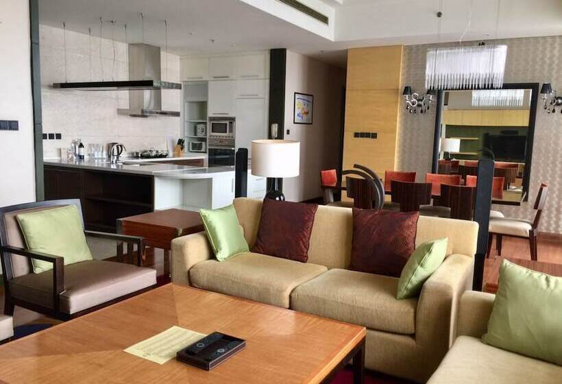 ３ベッドルームアパートメント, The Sandalwood, Beijing  Marriott Executive Apartments