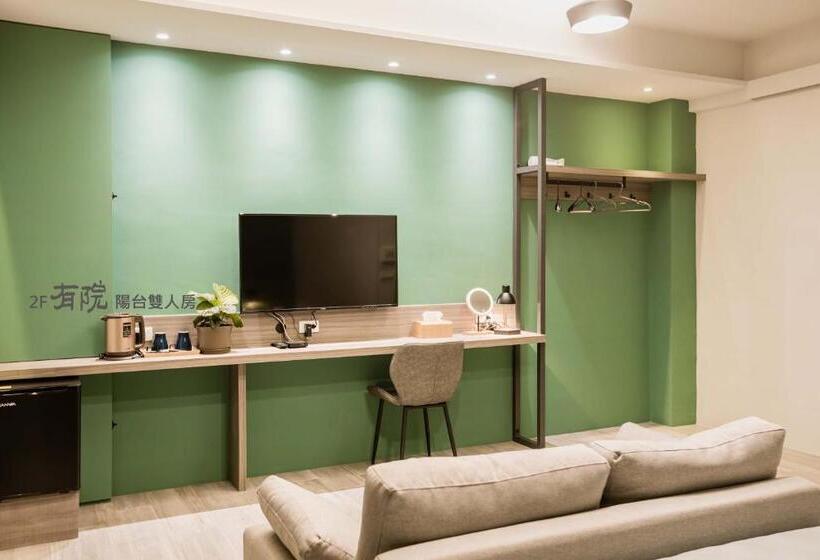 Standard Room with Balcony, 寶桑屋瑪民宿 Bao Sang Umaq