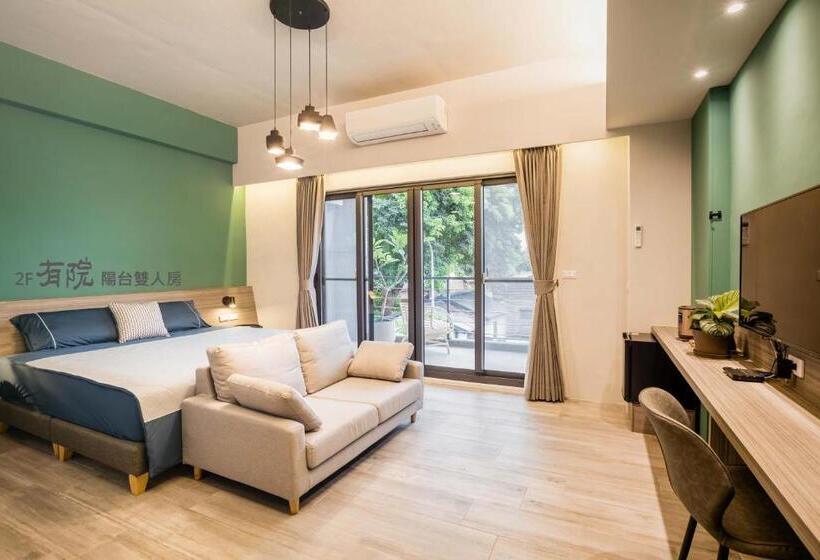 Standard Room with Balcony, 寶桑屋瑪民宿 Bao Sang Umaq