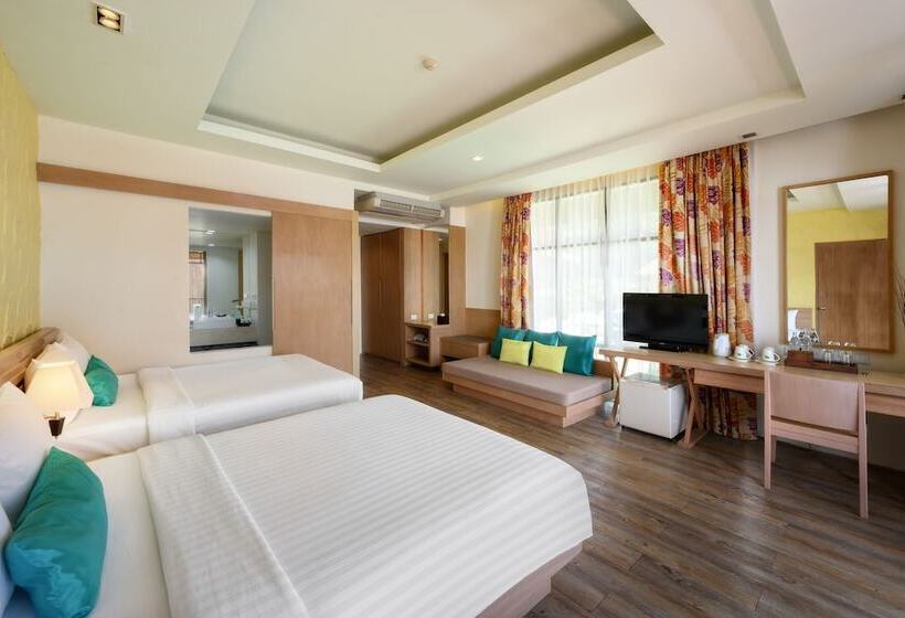 패밀리 룸 바다 전망, Karon Phunaka Resort