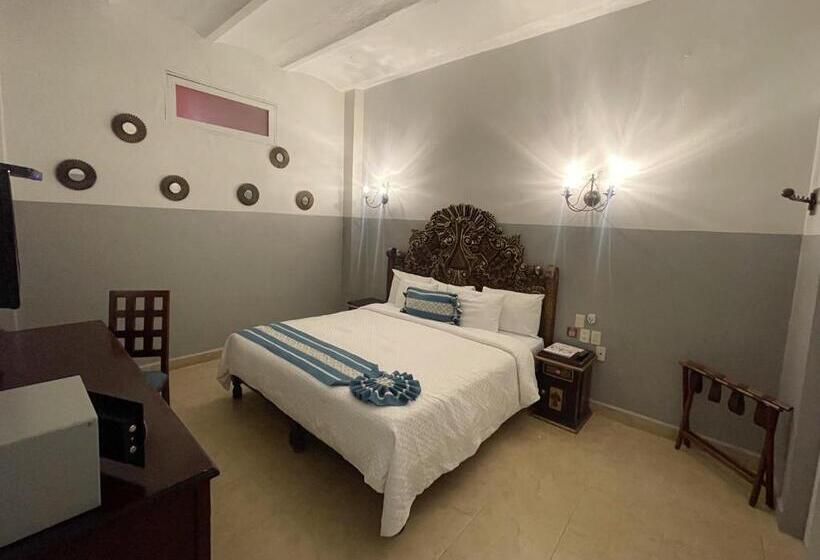 اتاق استاندارد با تخت بزرگ, Casona Oaxaca
