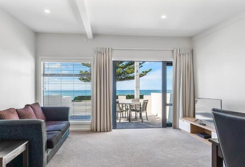 آپارتمان 1 خوابه با چشم‌انداز دریا, Kaikoura Beach Motel