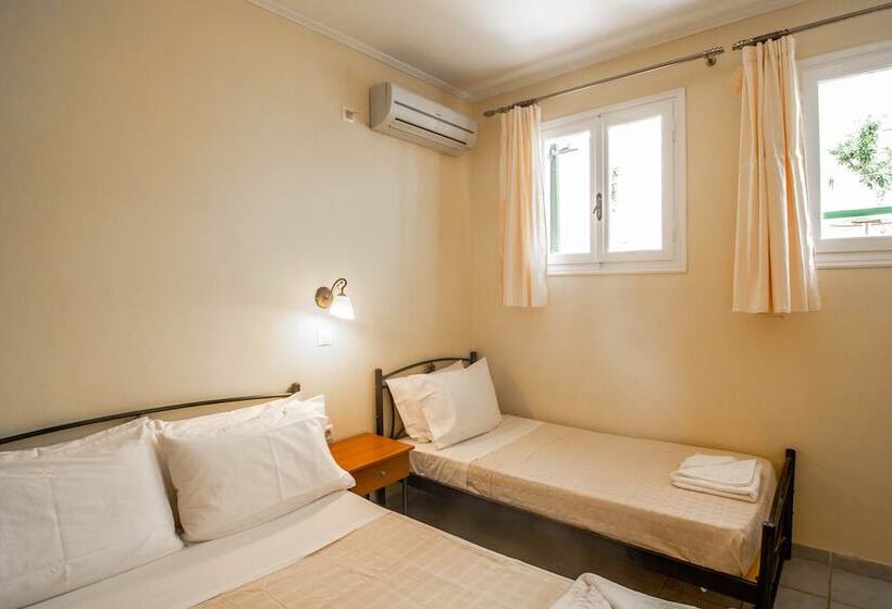 Economy Quadruple Room, Phevos Villa