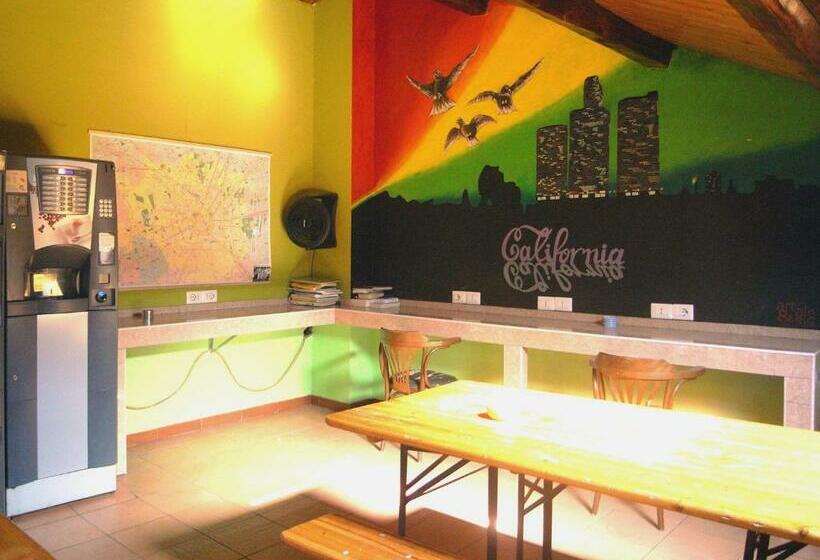 اتاق استاندارد با سرویس بهداشتی مشترک, Ostello California  Hostel