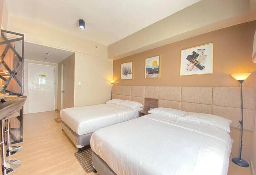 패밀리 스튜디오, Twin Bed Unit  Migas Haven At Sunvida Tower