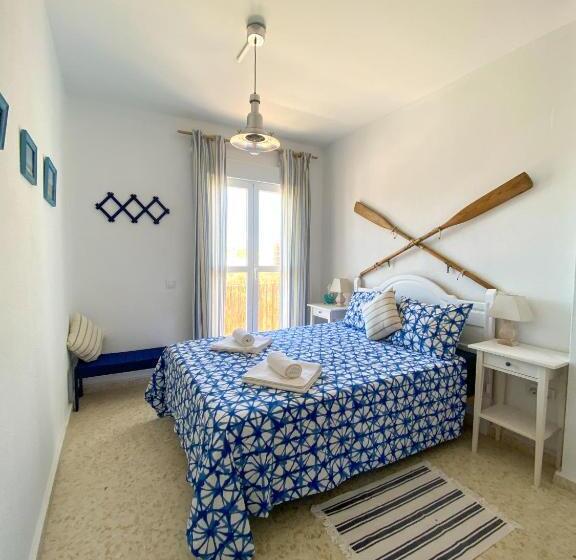 海景标准间带阳台, Akiteness House Tarifa