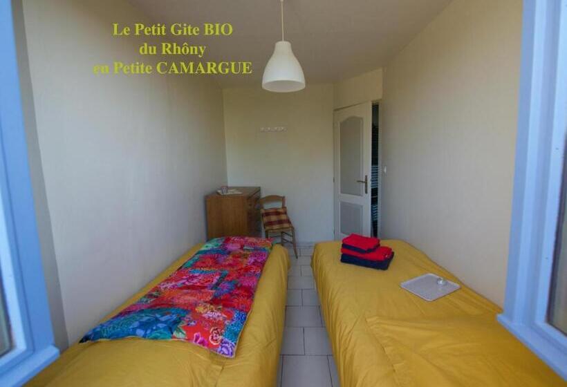 Standard room with outdoor bath, Le Petit Gite Bio Du Rhôny