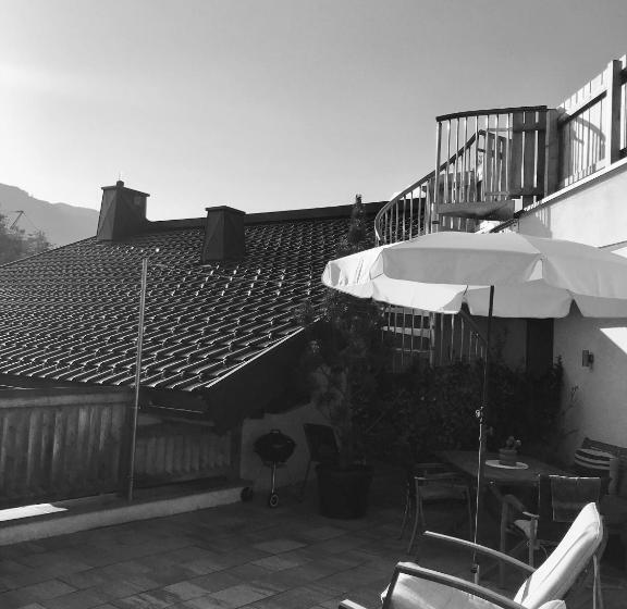テラス付き１ベッドルームアパートメント, Restaurant Appartements Almdiele
