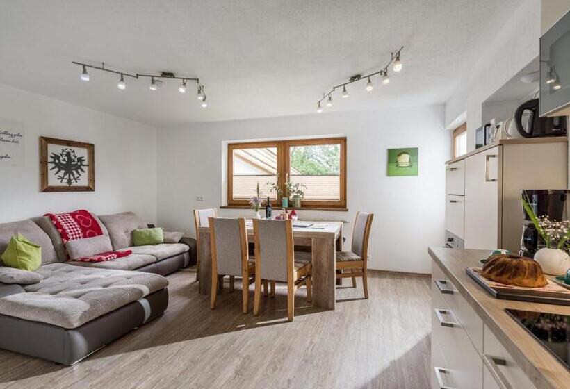 バルコニー付き１ベッドルームアパートメント, Restaurant Appartements Almdiele