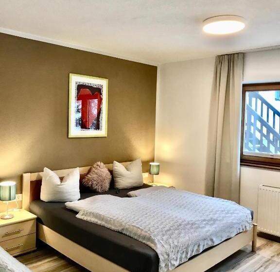 テラス付き１ベッドルームアパートメント, Restaurant Appartements Almdiele