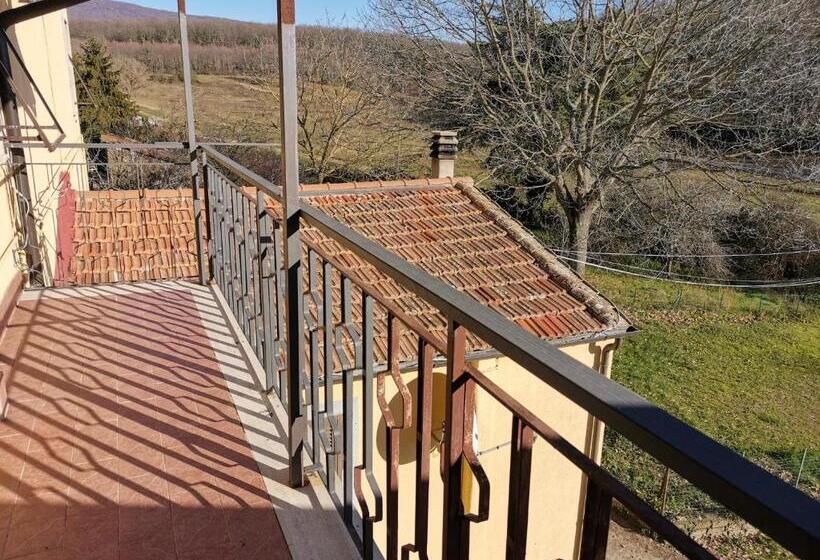 Standard room with outdoor bath, Casa Francigena