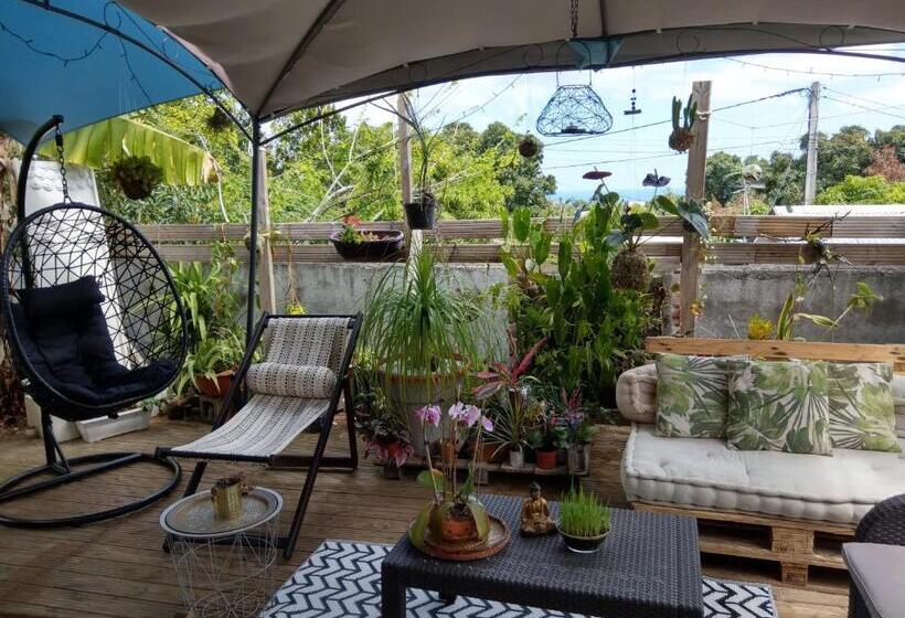 اتاق استاندارد با چشم‌انداز دریا, La Plaine Itude & Spa