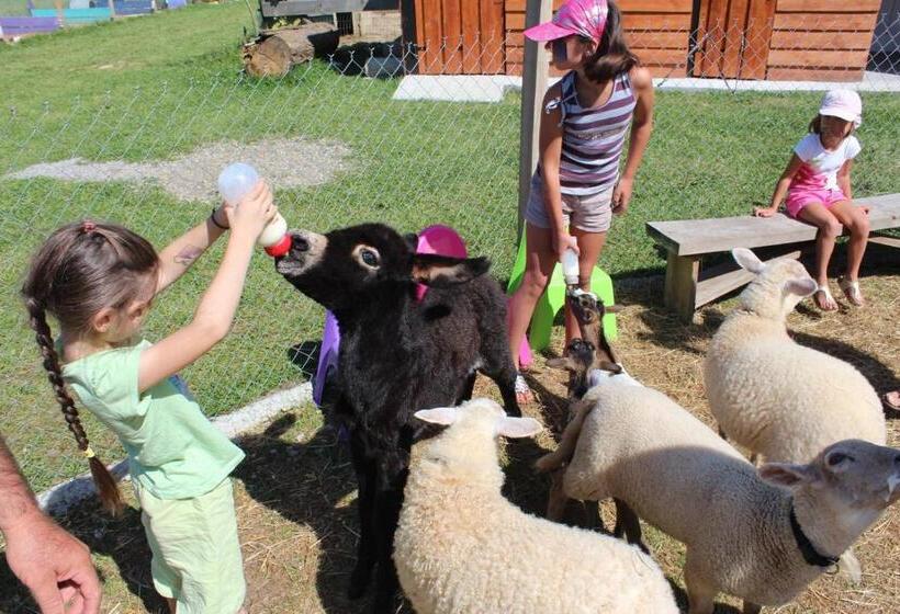 Апартаменты 1 Спальня с Террасой, La Petite Ferme De Pouillon   Parc Animalier   Aire De Loisirs