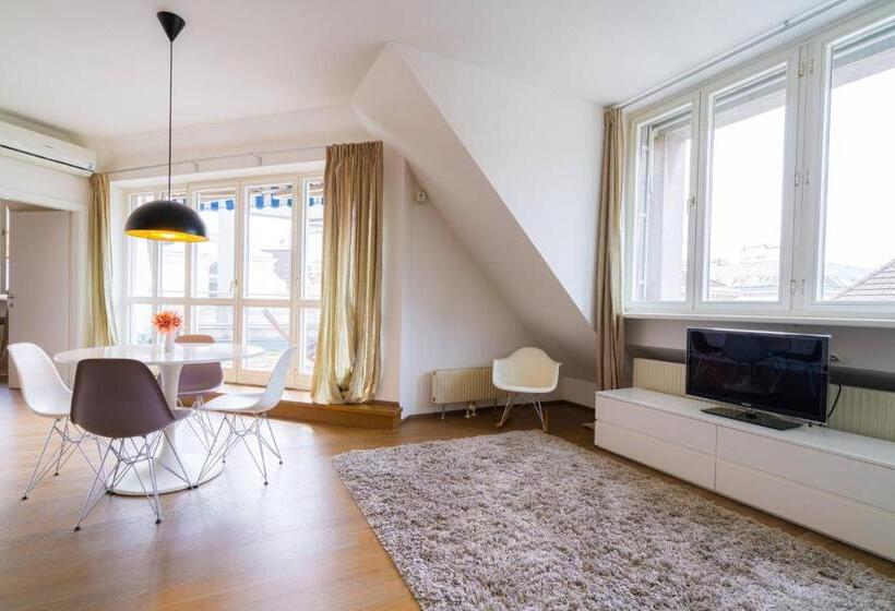 آپارتمان 1 خوابه با تراس, Vienna Residence, City Park   Belvedere