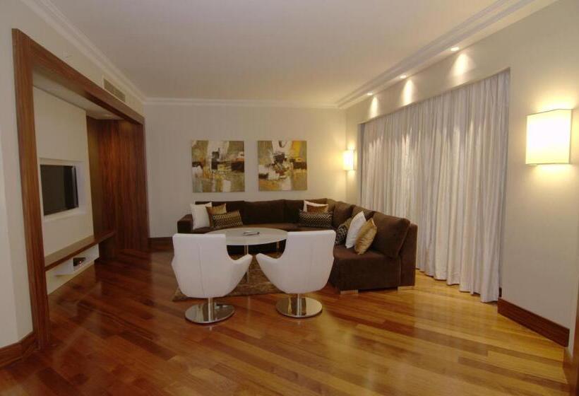 מיטת קינג בסוויטה, Ikbal Thermal Hotel & Spa Afyon