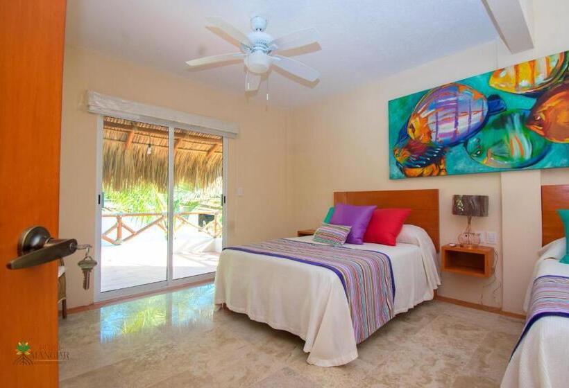 חדר סטנדרט נוף לגינה, Rojo Manglar Acapulco