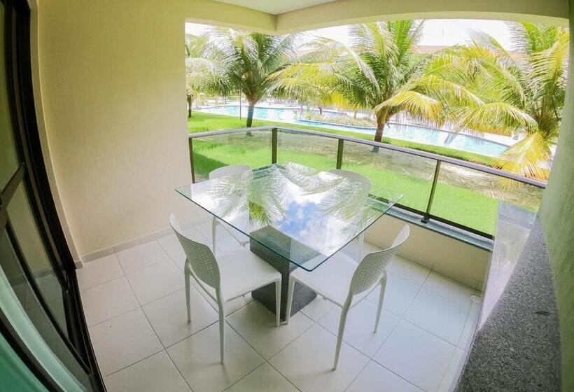 Апартаменты 1 Спальня Нижний Этаж, Freitas Resort   Carneiros Beach Resort