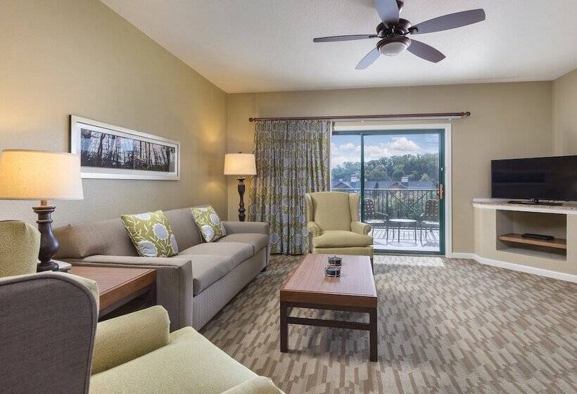 Appartement met 2 Slaapkamers, Club Wyndham Smoky Mountains